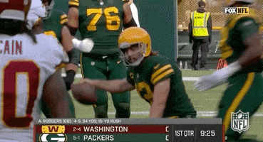 Green Bay Packers Football GIF by NFL