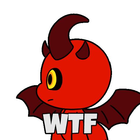 Excuse Me What Sticker by Christophers Genie