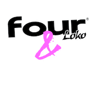 Cheers Loco Sticker by Four Loko