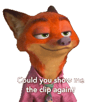 Jason Bateman Fox Sticker by Walt Disney Animation Studios