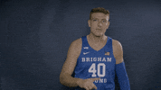 Byu Basketball Gocougs GIF by BYU Cougars