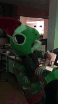 christmas frog GIF by Justin