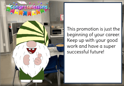 Congratulations Gnome GIF