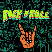 Rock And Roll Kiss GIF by Nuttz