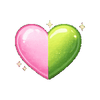 Heart Cheers Sticker by Sheers-Drinks