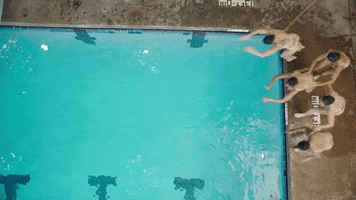Pool Swimming GIF by Foo Fighters