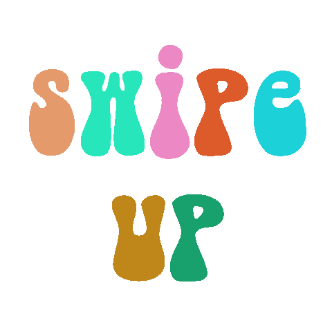 Crisbuon giphyupload retro instagram swipe up Sticker