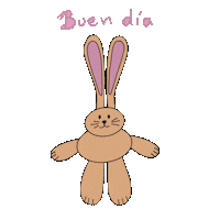 Good Morning Bunny Sticker by My Doodles Atalier