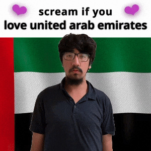 (silent) scream if you love united arab emirates