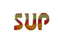 Glitch Text Sticker