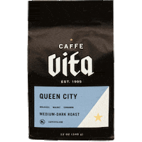 CaffeVita queen city coffee roaster seattle coffee portland coffee Sticker