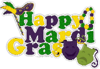 Mardi Gras Web Sticker