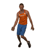 AtletiekunieNL dance fortnite oranje teamnl Sticker