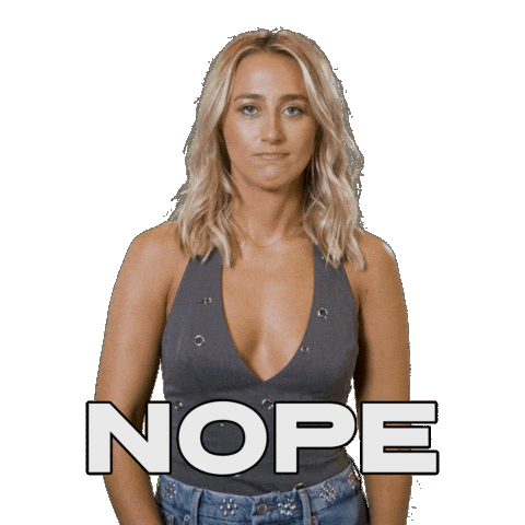 Pass Not Gonna Happen Sticker by Ashley Cooke