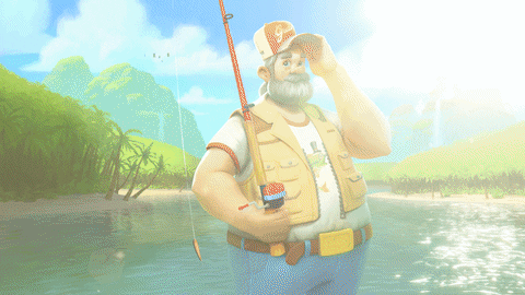 Water Fishing GIF by Resolution Games
