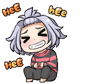 Halloween Laughing Sticker by Jin