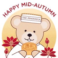 Moon Bear Sticker by The Peninsula Boutique