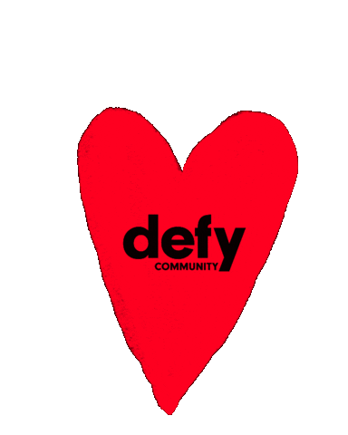 defycommunity defy womxn peachbaby defycommunity Sticker