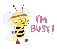 Garden Bee Sticker