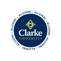 Clarke Alumni Sticker by Clarke University