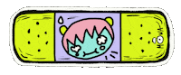 Tape Mona Sticker by MonaDesenhando