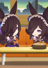Uma Musume Pretty Derby Shower GIF