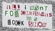 Rock Show Christmas GIF by nettwerkmusic