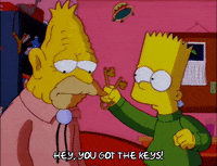surprised bart simpson GIF