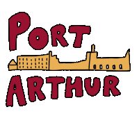 Aleishaearp Portarthur Sticker by Tasmania