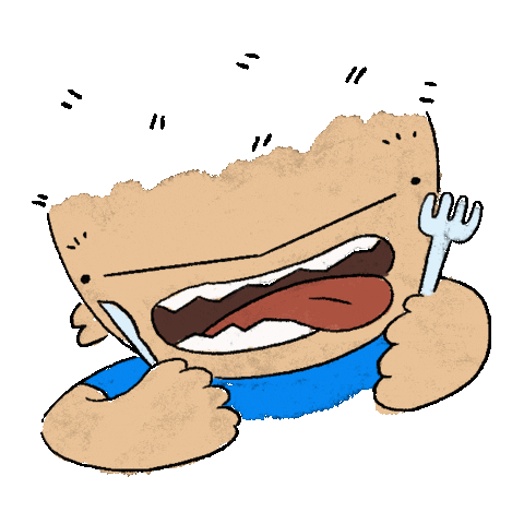 Hungry Munch Sticker