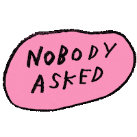 Go Away Text Sticker by Adam J. Kurtz