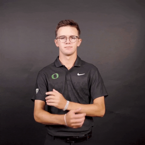 Mens Golf Oregon GIF by GoDucks