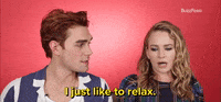 Britt Robertson Relax GIF by BuzzFeed