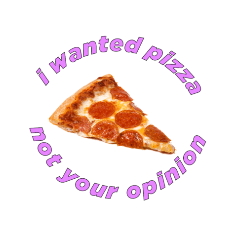 sassy pizza Sticker by Public Desire