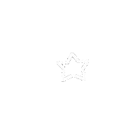 Star 白 Sticker