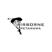 Skydiving Flying Sticker by Airborne Petawawa