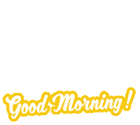 Goodmorning Sticker by TechPixies