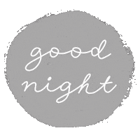 Night Text Sticker