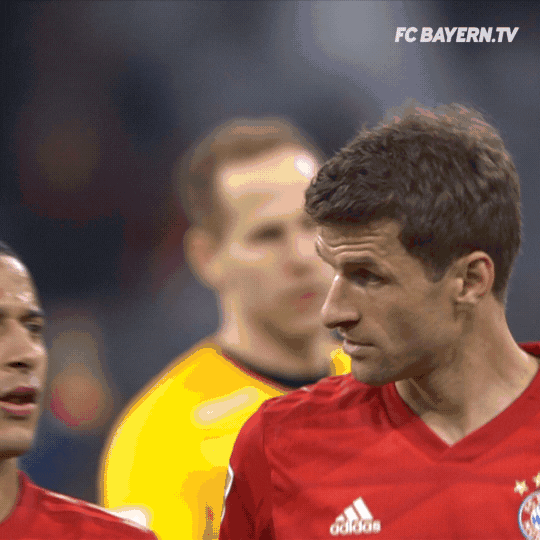 Talking Champions League GIF by FC Bayern Munich