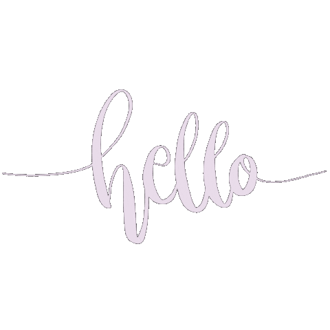 anisahinda giphyupload hello hi lettering Sticker