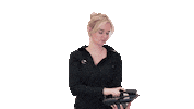 Hooihuis phone restaurant Bel bellen Sticker