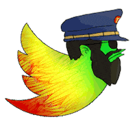 Tropico 6 Spitter Sticker by El Presidente