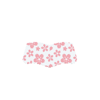 sakura charcoal Sticker