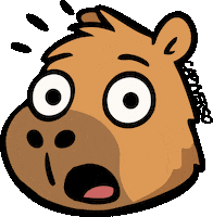Curitiba Capybara Sticker by Capyverso