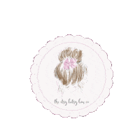 Theitsybitsybowco bows braid piggies pigtail Sticker