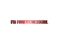 Fitness Workout Sticker by FUNKYFITNESSGIRL