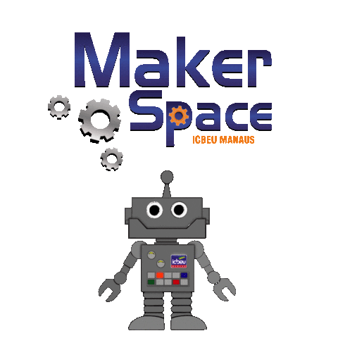 Robot Tech Sticker by Icbeu Manaus