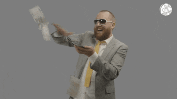 Reverse Make It Rain GIF by Verohallinto