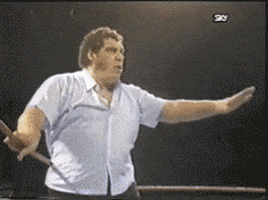 Andre The Giant No GIF Andre The Giant No GIF