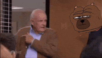 Go Away Goodbye GIF by Bear Market Memes